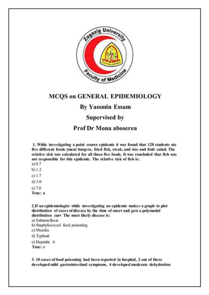 General Medicine MCQs with Answers PDF for Exam Prep