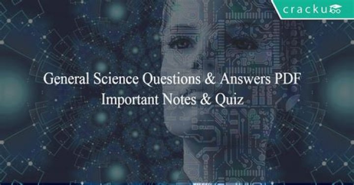 General Science Questions and Answers PDF for Exam Prep