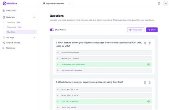 Generate Questions from PDF Free – Instant Q&A Extraction