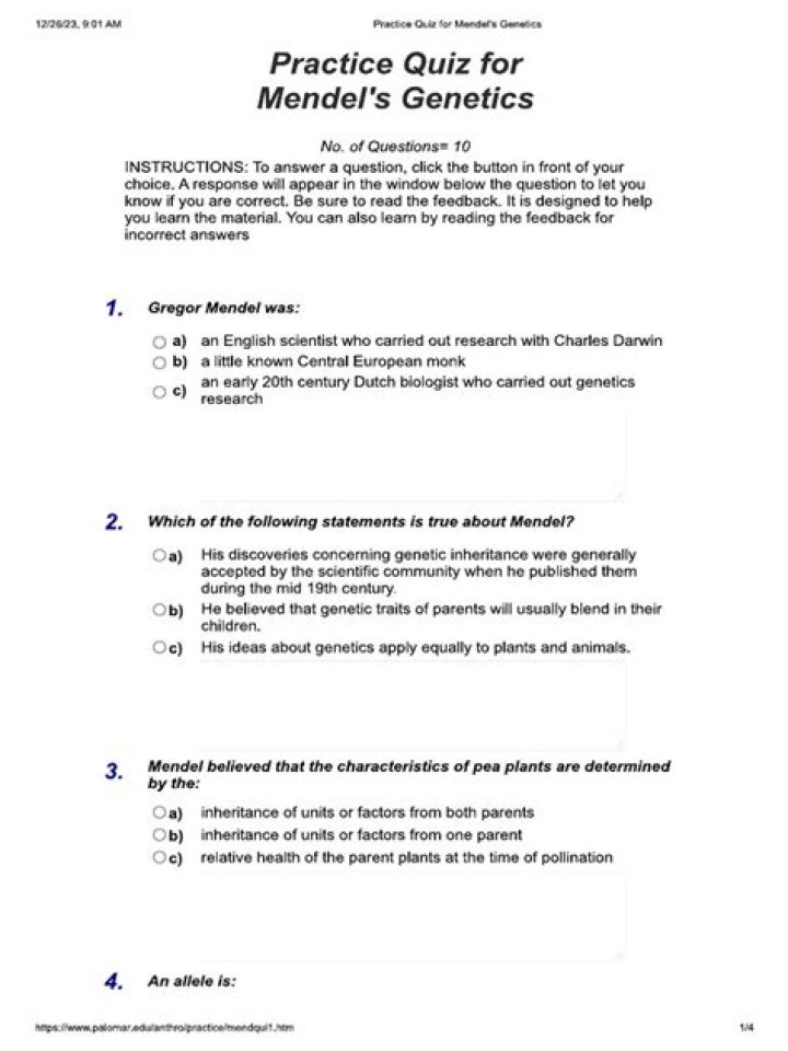 Top Genetics Questions PDF: Expert Answers Explained