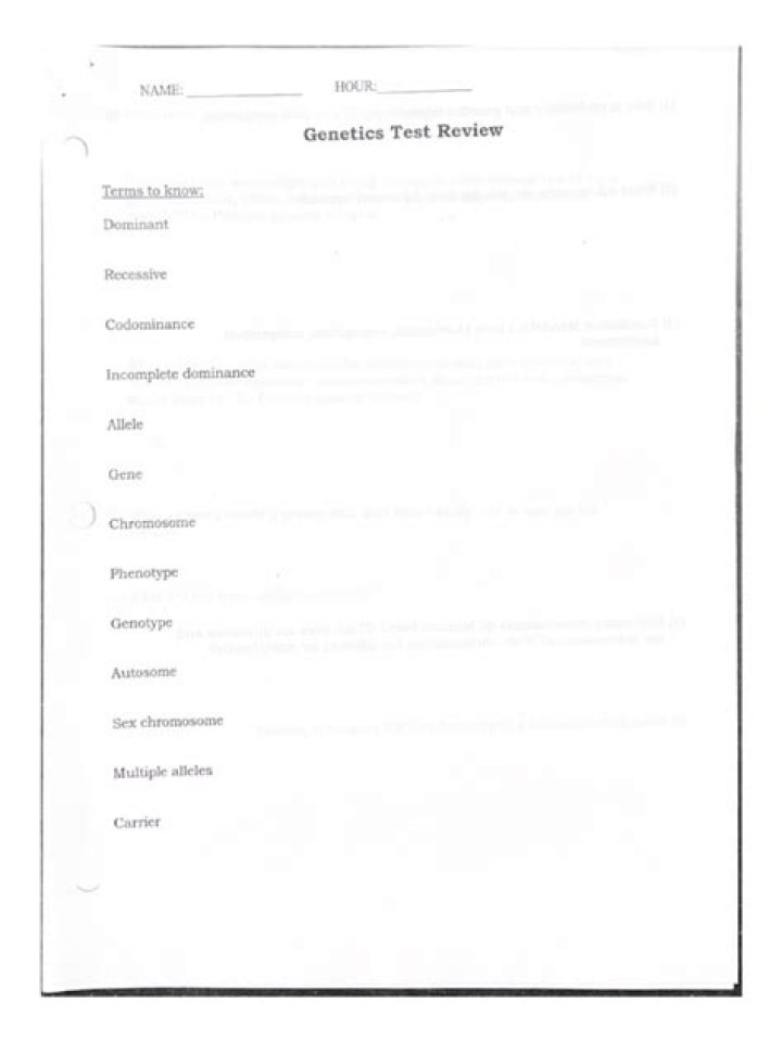 Genetics Test Review PDF: Expert Analysis & Key Insights