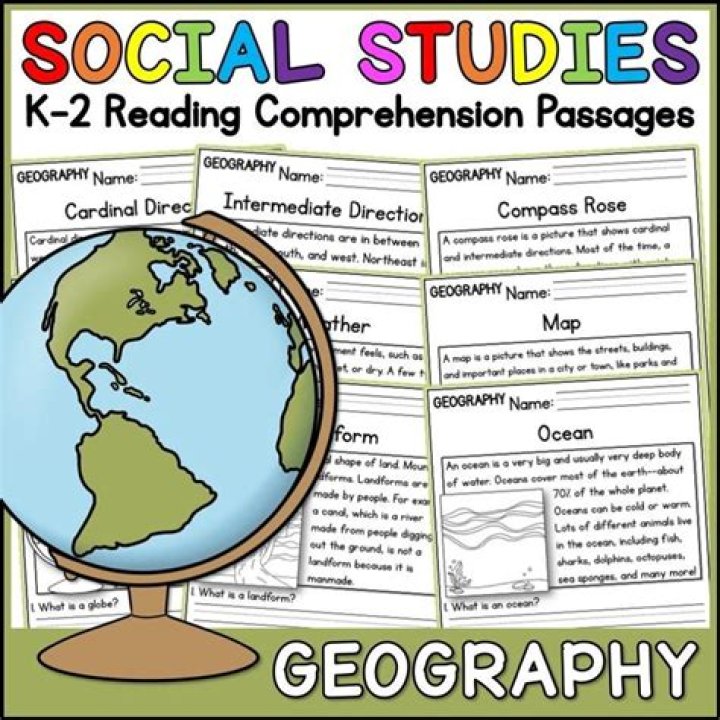 Geography Reading Comprehension Worksheets PDF for Students
