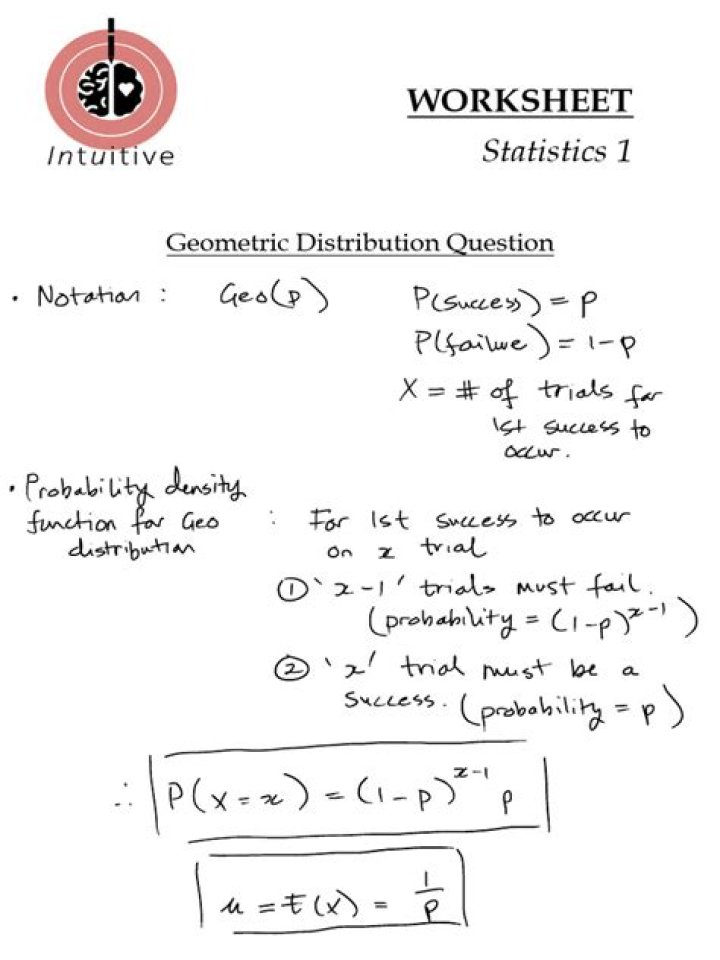 Geometric Distribution Questions & Answers PDF: Master Exams with Ease