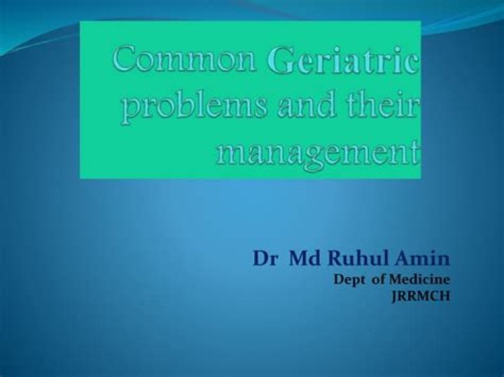 Geriatric Problems and Management PDF: Essential Care Guide