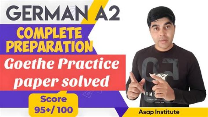 German A2 Exam Papers with Answers PDF – Practice & Pass