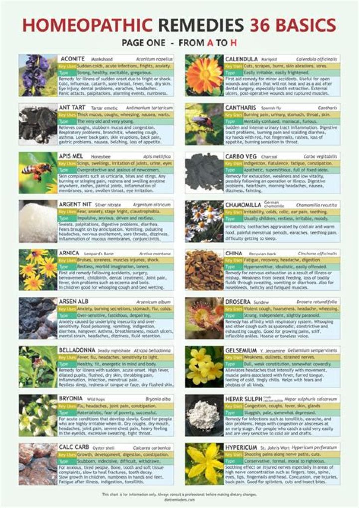German Homeopathic Medicine List PDF: Complete Guide