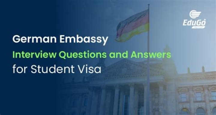 German Student Visa Interview Questions & Answers PDF – Expert Guide