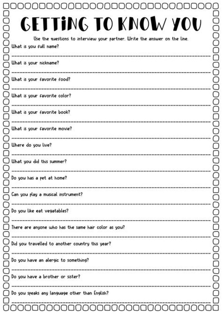 Get to Know You Questions for Kids PDF – Fun & Interactive PDF Guide