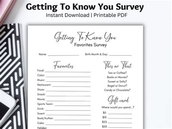 Get to Know Your Colleagues PDF – Printable Workplace Icebreaker Questions