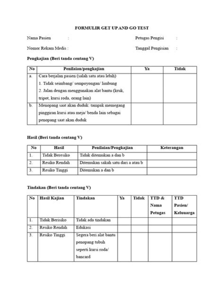 Get Up & Go Test PDF: Fast Results in Minutes