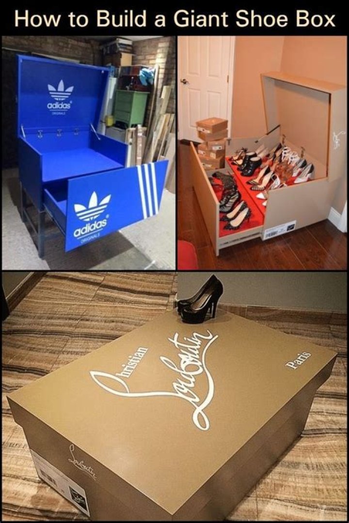 Giant Shoe Box Plans PDF: Build Massive Storage Solutions