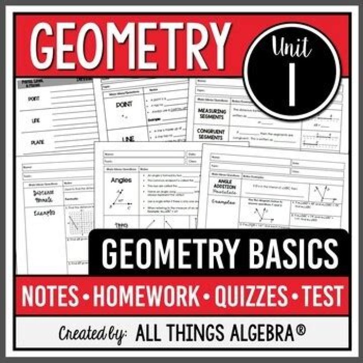 Gina Wilson All Things Algebra & Geometry Answer Key PDF with Complete Solutions