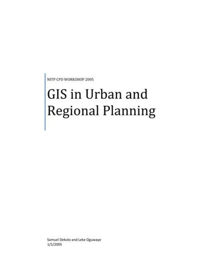 GIS in Urban Planning: Essential PDF Guide for Smart Cities