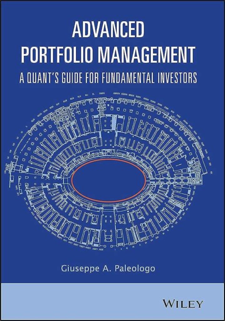 Giuseppe Paleologo's Advanced Portfolio Management PDF Guide