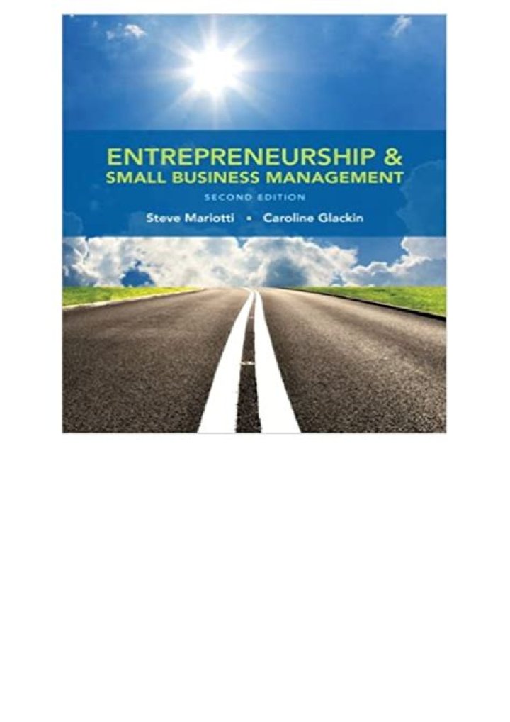 Glencoe Entrepreneurship & Small Business Management: Essential PDF Guide