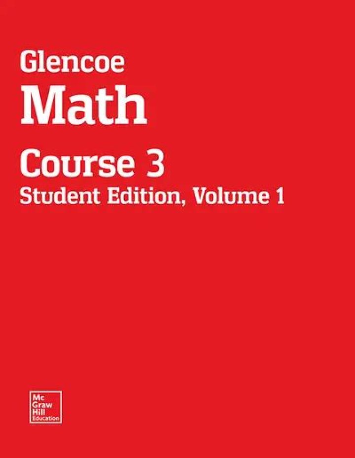 Glencoe Math Course 2 Volume 2 Answer Key PDF – Complete Solutions