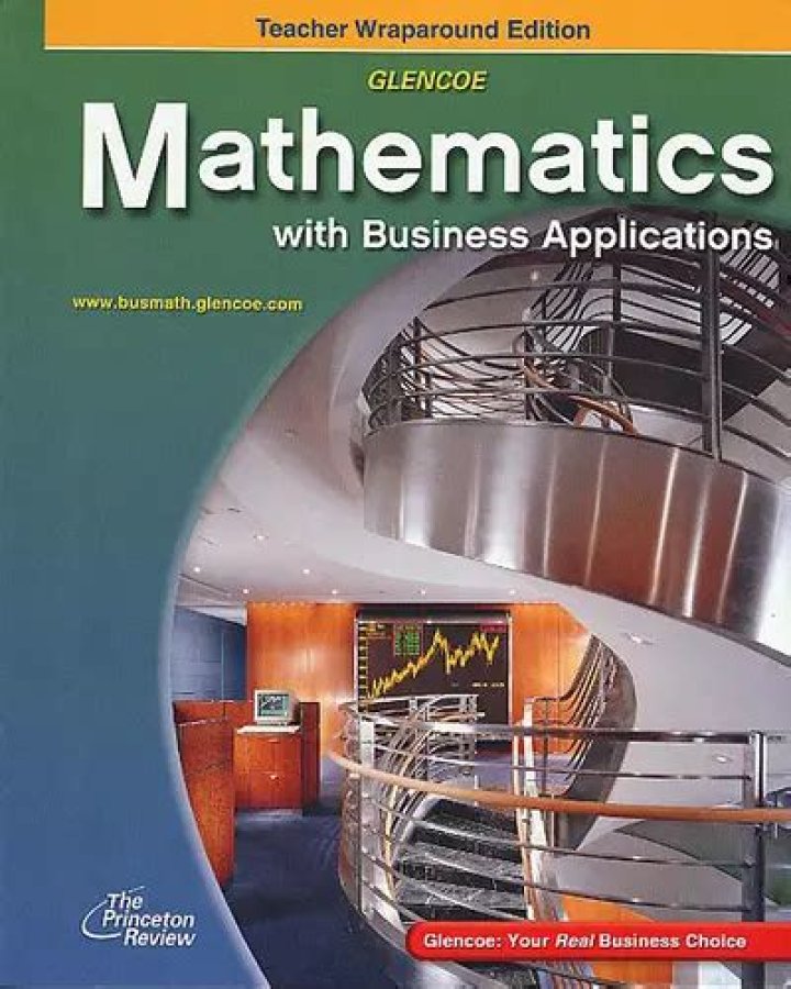 Glencoe Mathematics with Business Applications: Answer Key PDF