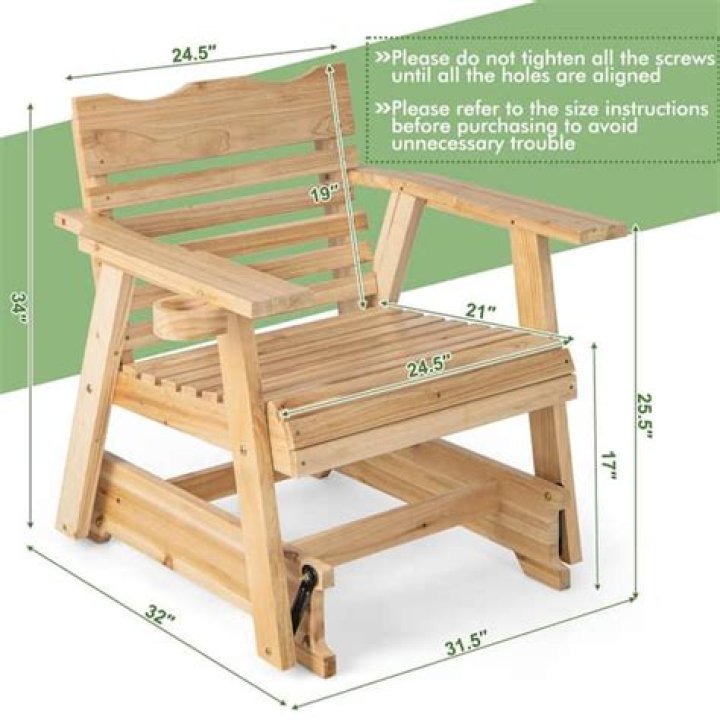 Download Free Glider Chair Plans PDF – Easy DIY Guide