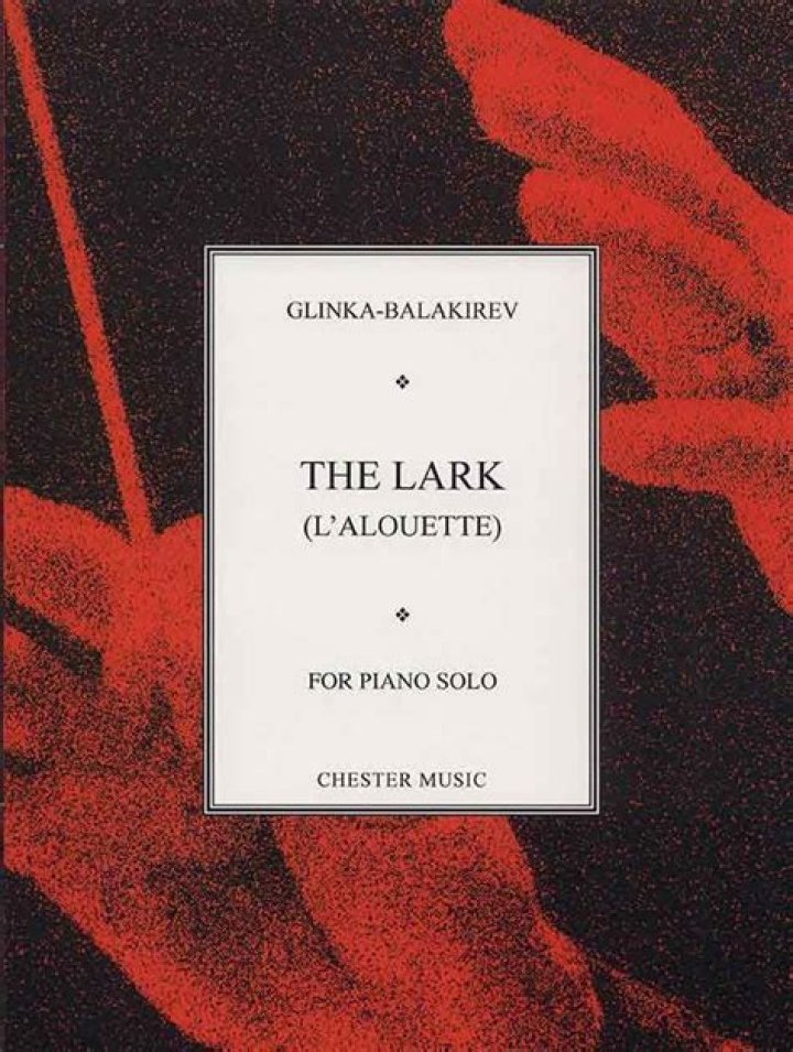 Glinka Balakirev The Lark Sheet Music PDF Download