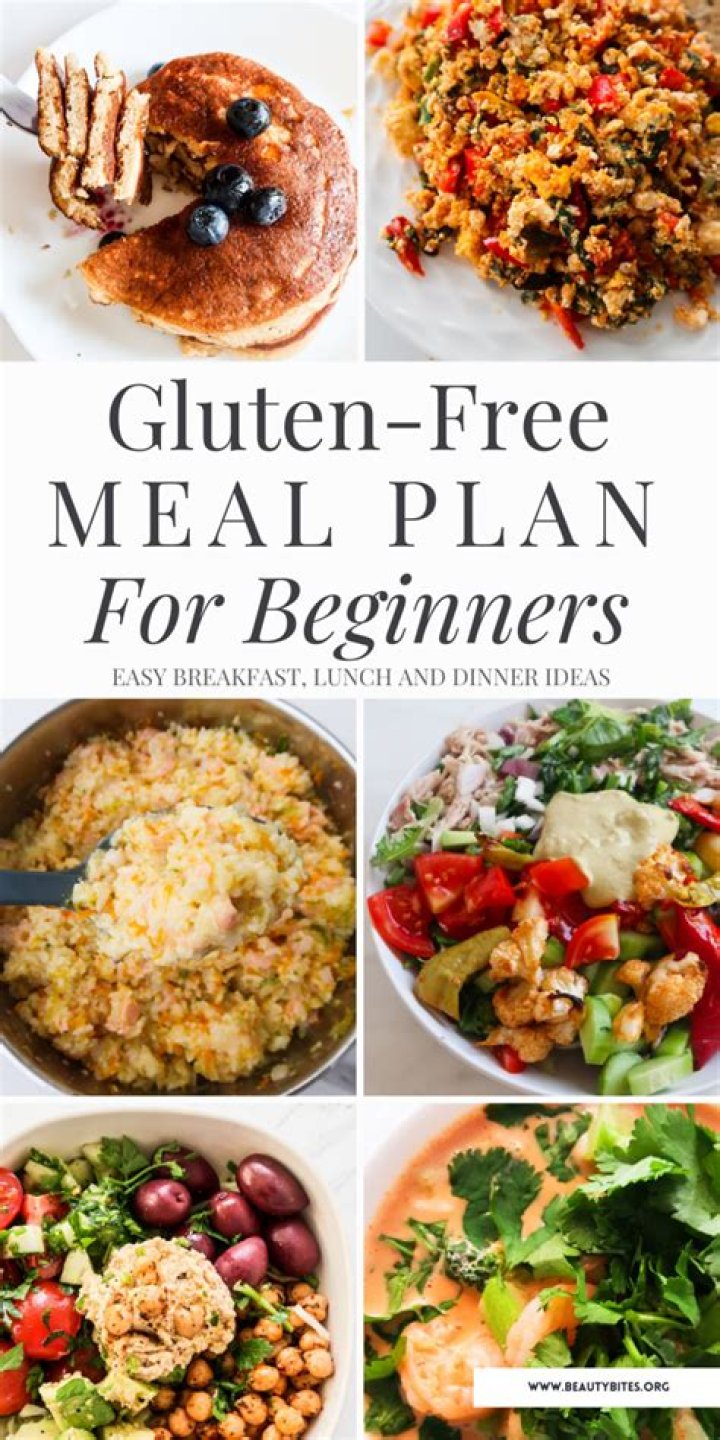 Free Gluten-Free Meal Plan PDF for Easy Healthy Eating