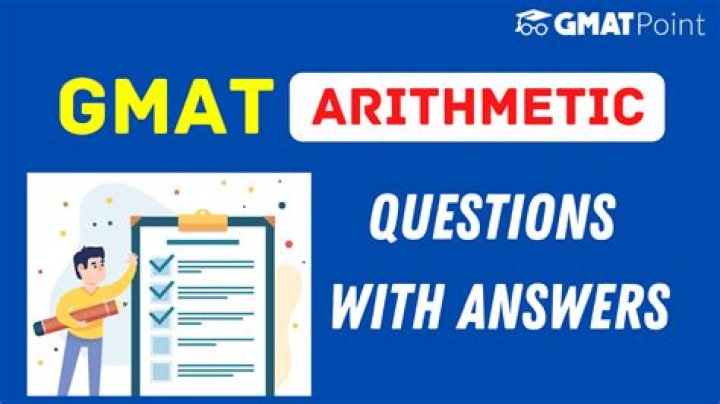 GMAT Arithmetic Questions PDF: Practice Tests & Solutions