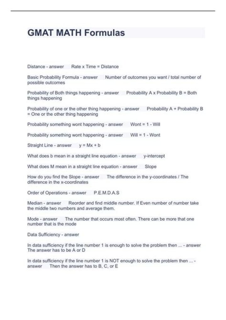 Gmat Maths Questions & Answers PDF: Practice Tests with Detailed Solutions
