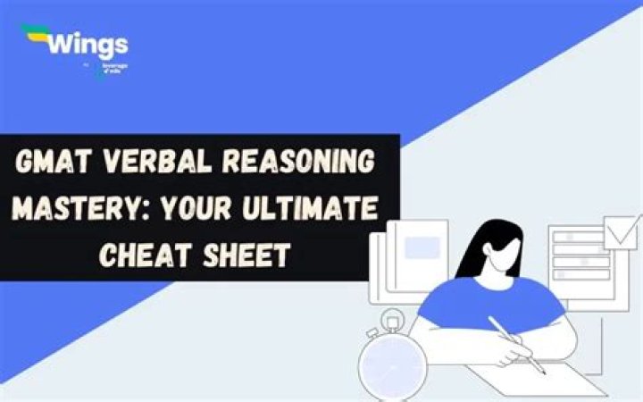 Gmat Verbal Cheat Sheet PDF: Master Verbal Reasoning with Confidence