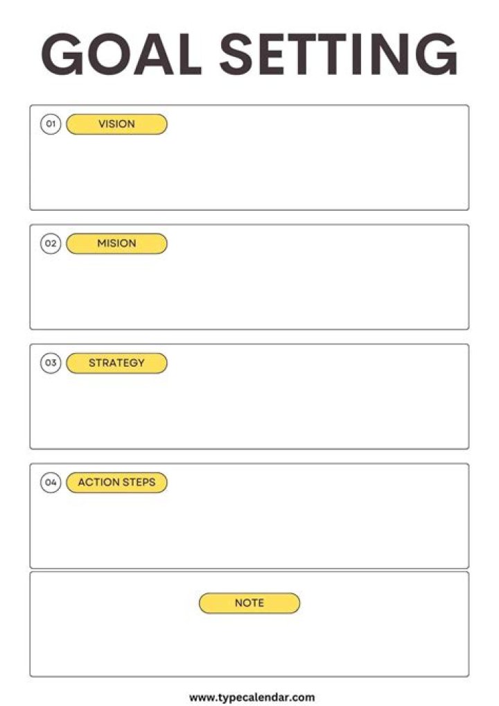 Goal Setting PDF Worksheet: Achieve Your Objectives with Ease