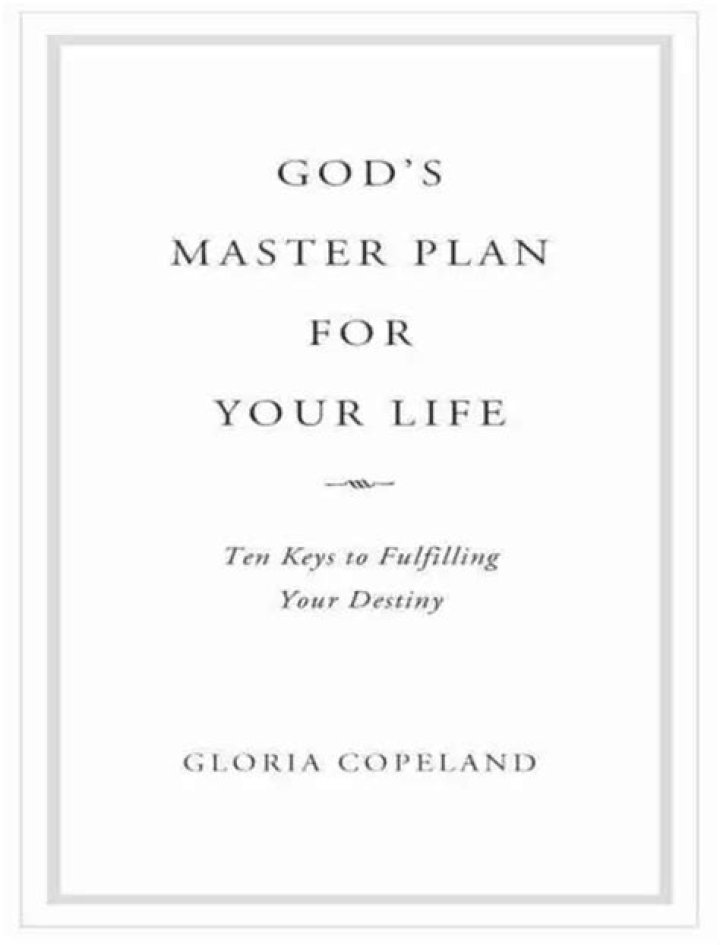God's Master Plan for Your Life: Revealed PDF Guide