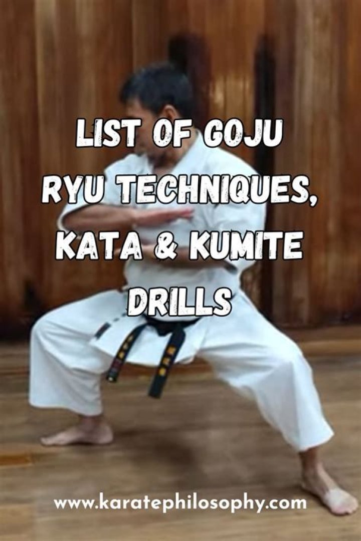 Goju Ryu Kata List PDF – Master Essential Techniques Now