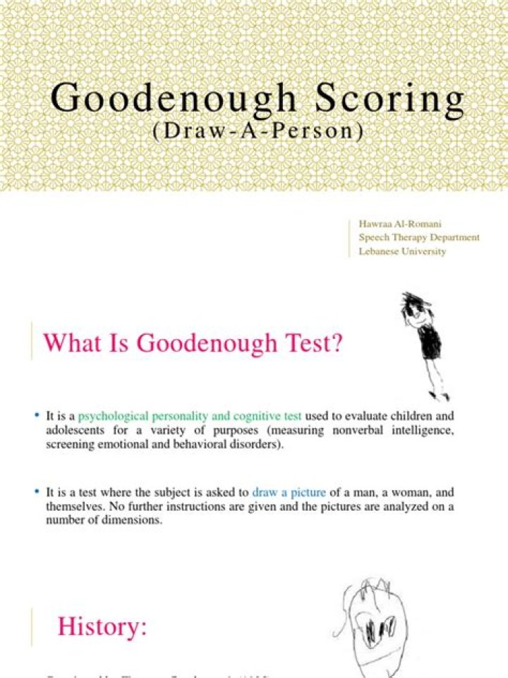 Goodenough Draw a Man Test PDF – Try It Today!