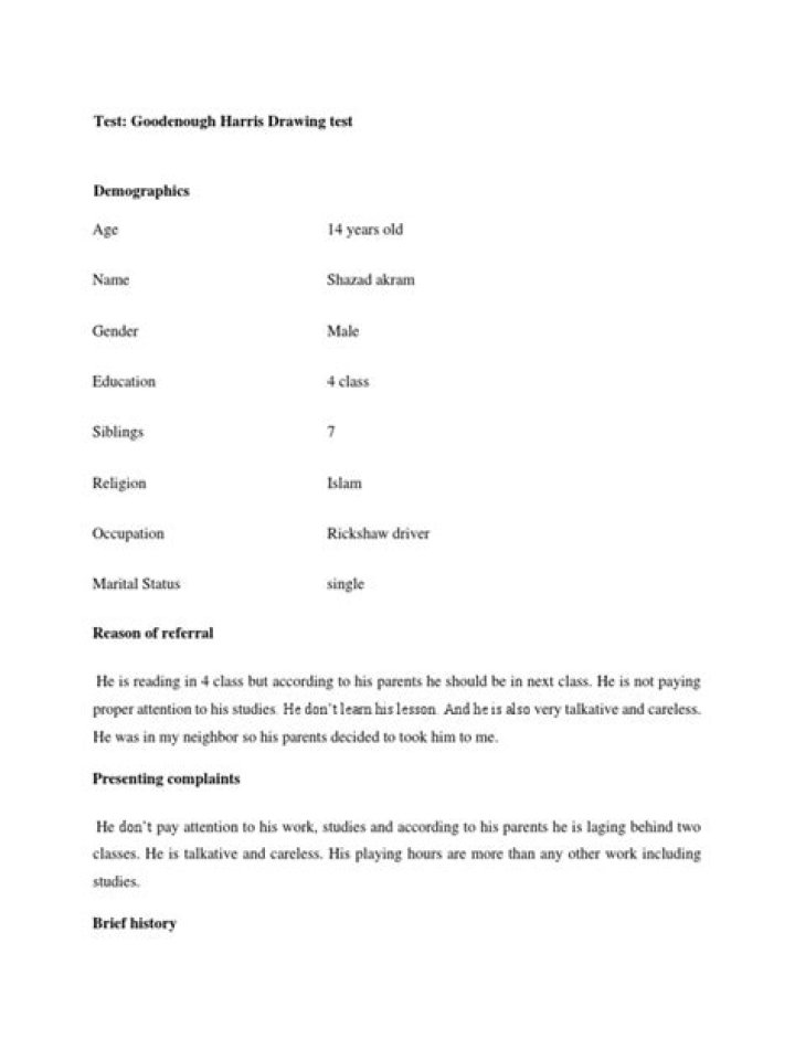 Goodenough-Harris Drawing Test PDF: Master Art Assessment with Confidence