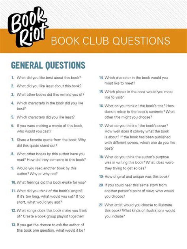 Goodreads Book Club Questions for Horse PDF – Perfect Discussion Starter