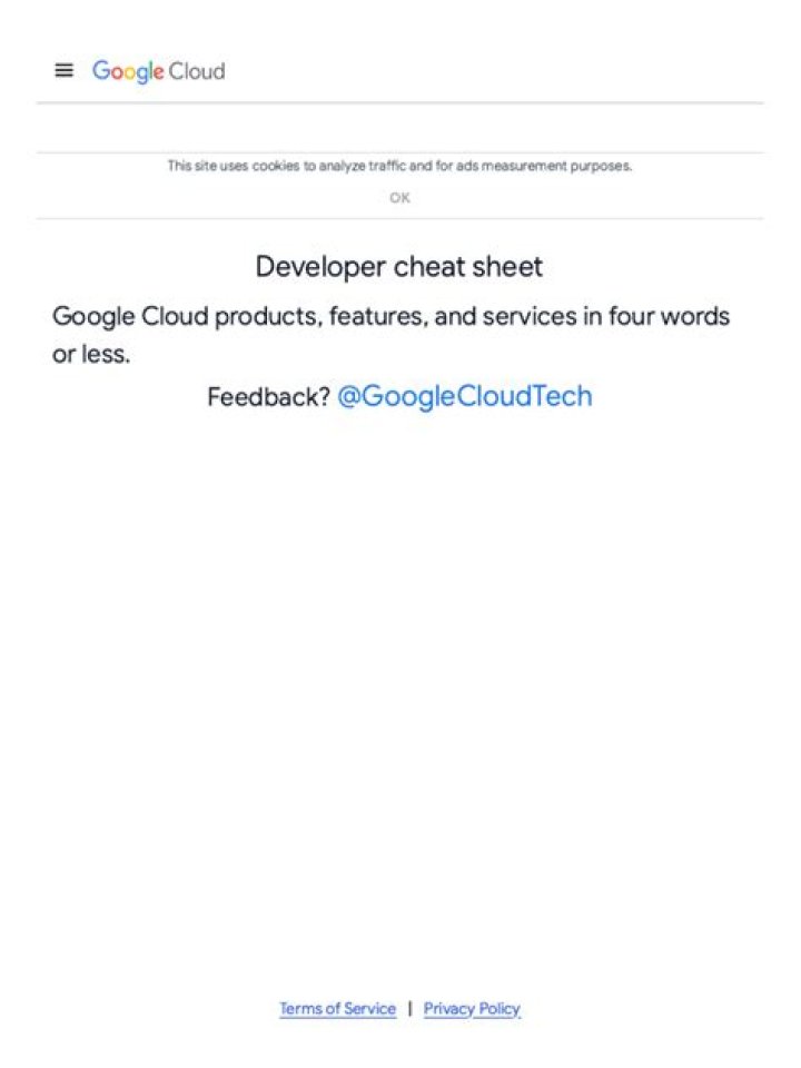 GET GOOGLE CLOUD DEVELOPER CHEAT SHEET PDF – Quick Reference Guide