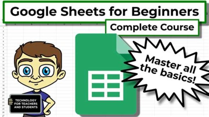 Learn GOOGLE SHEETS for Beginners: Free PDF Guide
