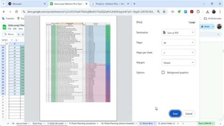 Printing & Saving PDF from Sheets: Easy Guide