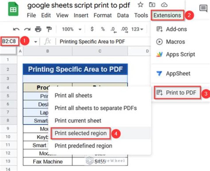 How to Print Sheets to PDF with a Simple Script