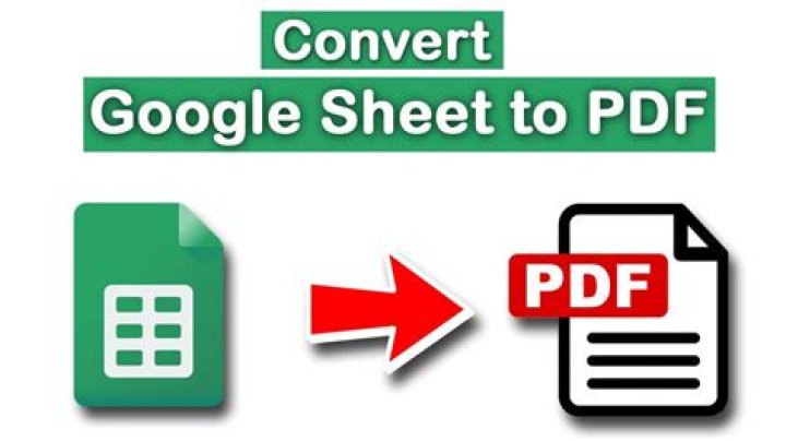 Convert Sheets to PDF Online: Fast & Free Converter