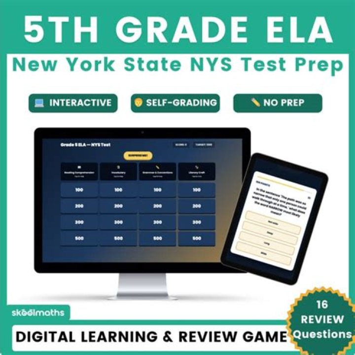Grade 5 ELA Practice Test PDF New York – Free Download