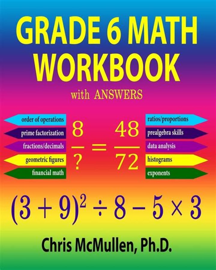 Free Grade 6 Math Workbook with Answers PDF Download