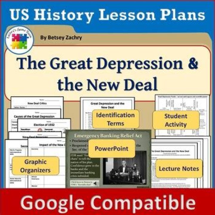 Great Depression Lesson Plan PDF: Engaging Classroom Resources