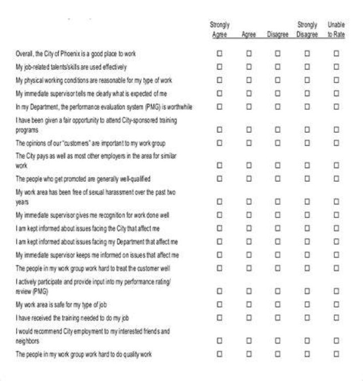 Free Download: Great Place to Work Survey Questions PDF