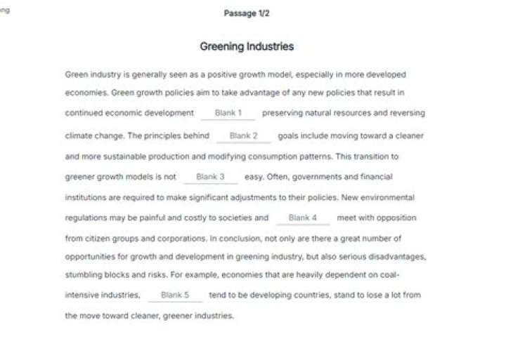 Greening Industries Passage Answers: Key Insights PDF