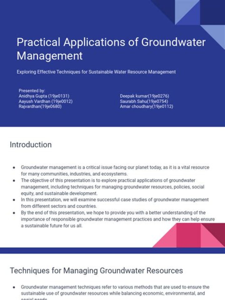 Groundwater Management PDF: Essential Strategies for Sustainable Water Use