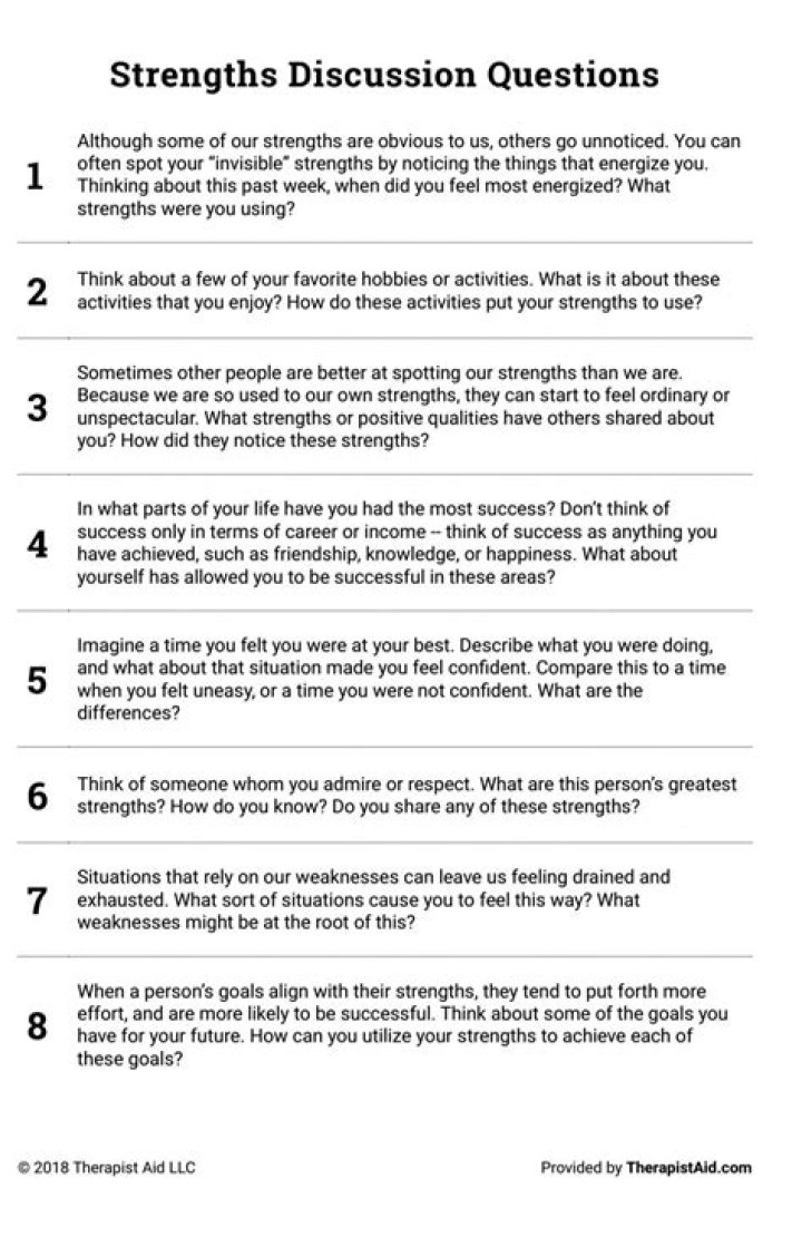 Group Therapy Discussion Questions PDF: Top 50 Conversation Starters