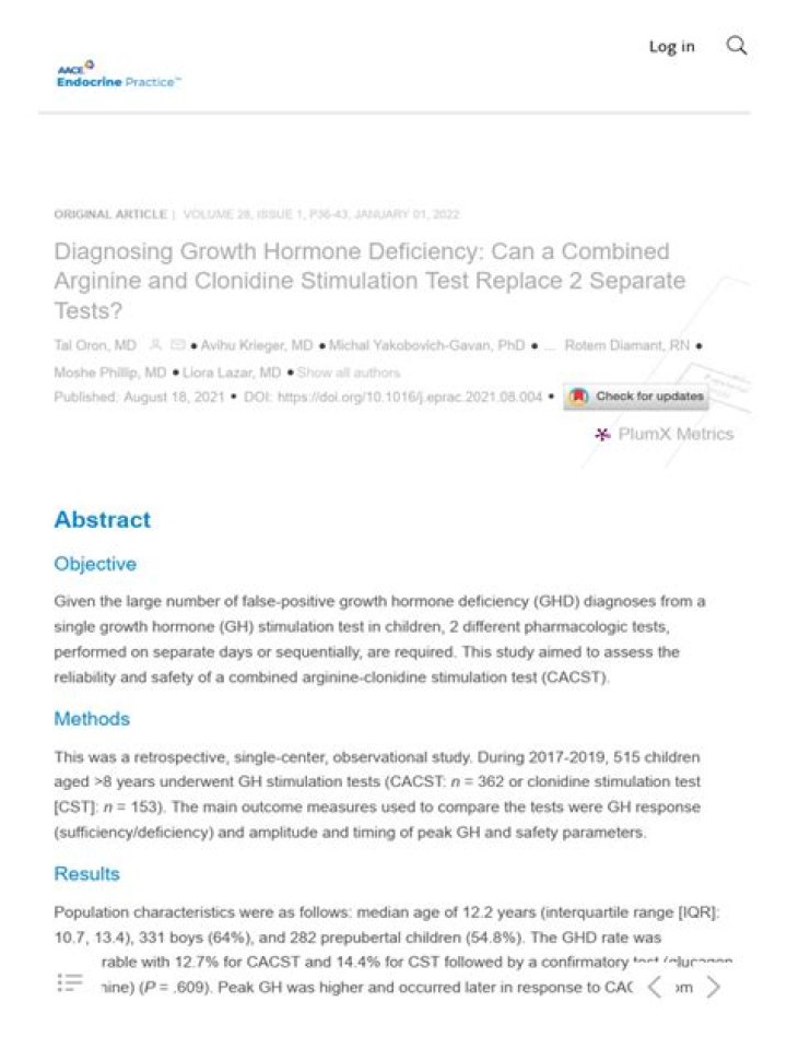 Growth Hormone Stimulation Test PDF: Essential Guide & Results Analysis