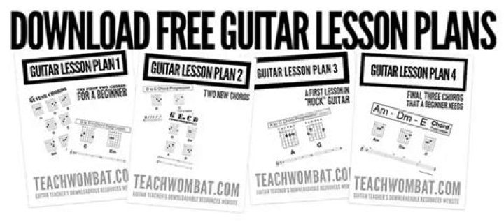Guitar Lesson Plans for Beginners PDF: Learn to Play Guitar Fast