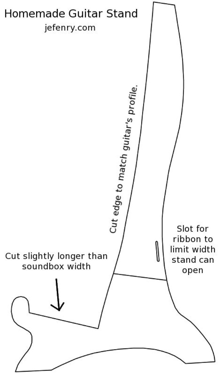 Free Guitar Stand Plans PDF – Download Ready-to-Print Templates
