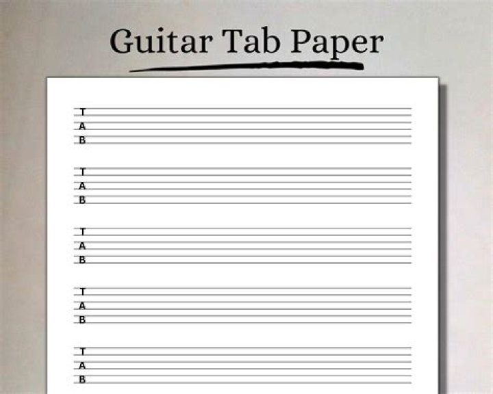 Free Guitar Tab Sheet PDF Download – Easy Sheet Music Now
