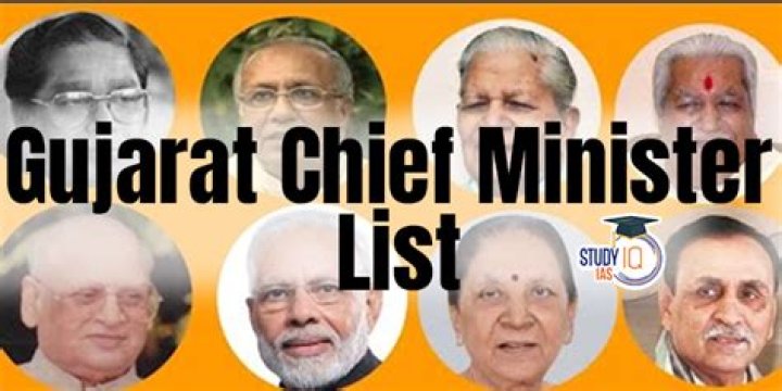 Gujarat CM List PDF: Official State Chief Minister Details